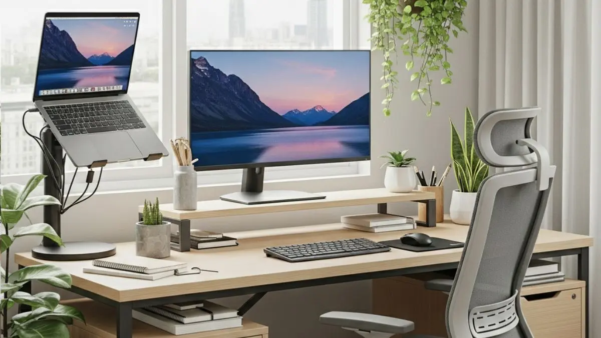 Home Office Biocêntrico O Fim do Burnout e o Começo da Produtividade Sustentável