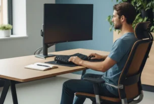 A Ergonomia do Deep Work Como Montar um Setup que Elimina a Dor e Maximiza o Foco