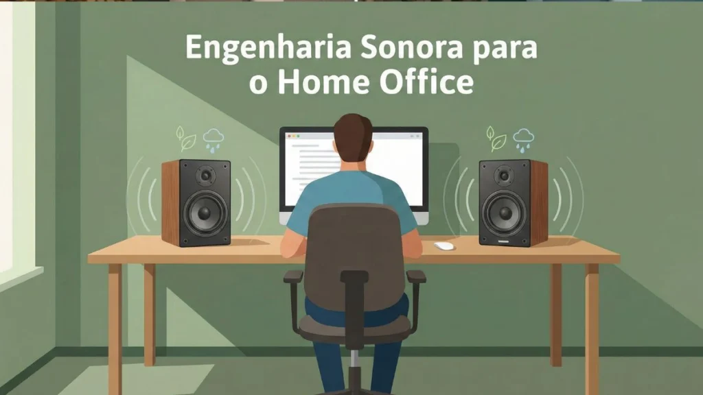 Engenharia Sonora para o Home Office: 6 Passos do Silêncio aos Sons que Aumentam o Foco 2 Sonoro